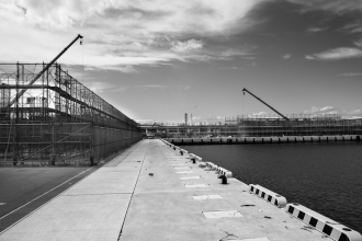 Soma (Fukushima) - Reconstruction after the tsunami - Landscape - 2015